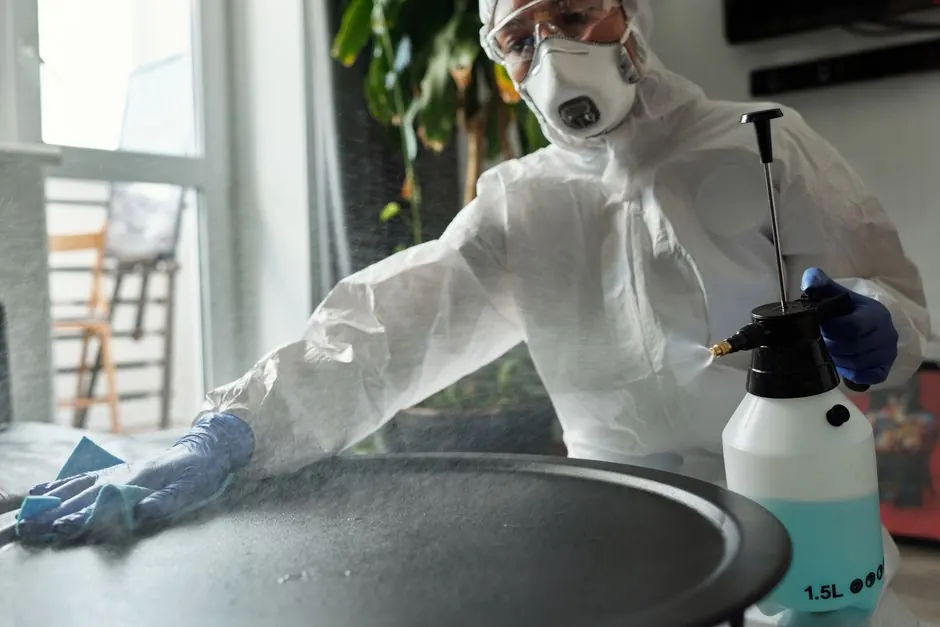 How to safely clean up bodily fluids after an accident